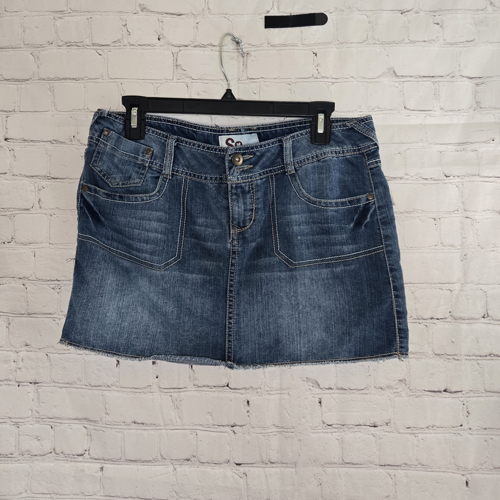 Denim Miniโ Skirt